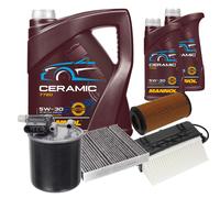 FEBI Controllo Set 7L MANNOL Ceramic 5W-30 Per Mercedes-Benz E-Klasse