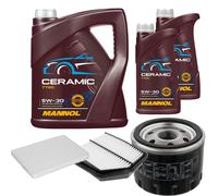 FEBI Controllo set 7L MANNOL Ceramic 5W-30 per Suzuki Grand Vitara II 1.9