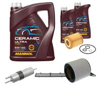FEBI Controllo Set 7L MANNOL Ceramic 5W-40 Per BMW X1 sDrive18i 1er 120i