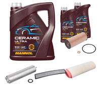 FEBI Controllo Set 7L MANNOL Ceramic 5W-40 Per BMW X3 2.0d
