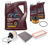FEBI Controllo Set 7L MANNOL Ceramic 5W-40 Per Dacia Logan MCV II