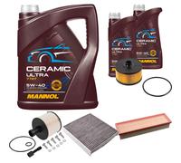 FEBI Controllo set 7L MANNOL Ceramic 5W-40 per Dacia Logan MCV II