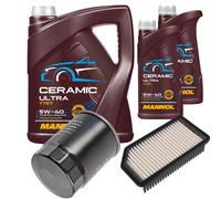 FEBI Controllo Set 7L MANNOL Ceramic 5W-40 Per Hyundai I20 1.2