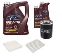 FEBI Controllo Set 7L MANNOL Ceramic 5W-40 Per Mitsubishi Outlander III 2.0