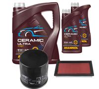FEBI Controllo Set 7L MANNOL Ceramic 5W-40 Per Nissan Murano II 3.5 4x4