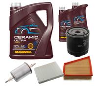 FEBI Controllo Set 7L MANNOL Ceramic 5W-40 Per Seat Ibiza III 1.8 T Cupra R