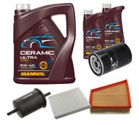 FEBI Controllo Set 7L MANNOL Ceramic 5W-40 Per Seat Ibiza III 1.8 T FR