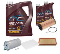 FEBI Controllo Set 7L MANNOL Ceramic 5W-40 Per Seat Toledo II 1.9 TDi