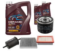 FEBI Controllo Set 7L MANNOL Ceramic 5W-40 Per Smart Forfour Schrägheck 1.0