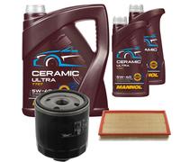 FEBI Controllo Set 7L MANNOL Ceramic 5W-40 Per VW Bora 1.6 16V