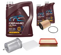 FEBI Controllo Set 7L MANNOL Ceramic 5W-40 Per VW Passat Variant 2.3 VR5 4.0