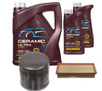 FEBI Controllo Set 7L MANNOL Ceramic 5W-40 Per VW Tiguan 1.4 TSI