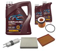 Febi Controllo Set 7L mannol Ceramica 5W-40 per BMW Serie 3er