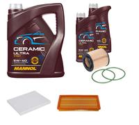 FEBI Controllo set 7L MANNOL Ceramica 5W-40 per Fiat Grande Punto 1.9 D
