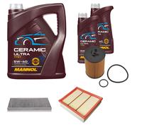 FEBI Controllo set 7L MANNOL Ceramica 5W-40 per Mercedes-Benz classe A