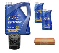 FEBI Controllo Set 7L MANNOL Defender 10W-40 Per Citroën C5 II Break RE_