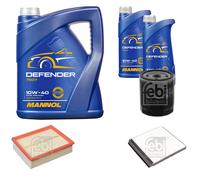 FEBI Controllo Set 7L MANNOL Defender 10W-40 Per Citroën Xsara Coupe N0