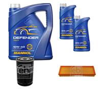 FEBI Controllo Set 7L MANNOL Defender 10W-40 Per Ford Mondeo I Turnier