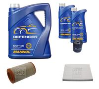 FEBI Controllo set 7L MANNOL Defender 10W-40 per Peugeot Scatola Boxer