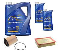 Febi Controllo Set 7L mannol Defender 10W-40 per Tubi V Mercedes-benz Classe
