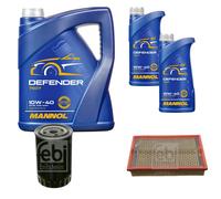 FEBI Controllo set 7L MANNOL Defender 10W-40 per VW Sharan 7M 8 7M 9 7M6