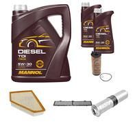 Febi Controllo Set 7L mannol Diesel Tdi 5W-30 per BMW X1 E84 x Xdrive18d