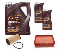 Febi Controllo Set 7L mannol Diesel Tdi 5W-30 per Nissan NV300 Cassone