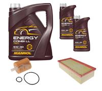 FEBI Controllo Set 7L MANNOL Energy Combi LL 5W-30 Per Toyota Corolla