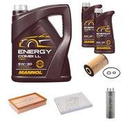 FEBI Controllo set 7L MANNOL Energy Combi LL 5W-30 per VW Transporter VI