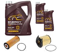 FEBI Controllo set 7L MANNOL Energy Formula PD 5W-40 per Mercedes-Benz