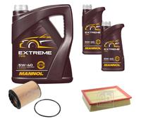 Febi Controllo Set 7L mannol extreme 5W-40 per Tubi V Mercedes-benz Classe