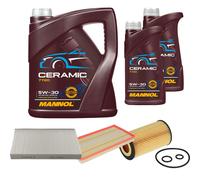 Febi Controllo Set 7L mannol IN Ceramica 5W-30 per Mercedes-Benz/