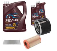 Febi Controllo Set 7L mannol IN Ceramica 5W-40 per Fiat Ducato Bus 2.3
