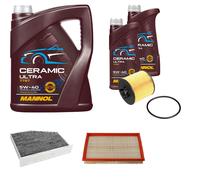 Febi Controllo Set 7L mannol IN Ceramica 5W-40 per VW Golf Plus 1.4