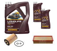 FEBI Controllo Set 7L MANNOL LONGLIFE 504/507 5W-30 Per VW Transporter