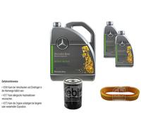 FEBI Controllo Set 7L MB 229.52 Olio Motore 5W-30 Per Mercedes-Benz Coupe