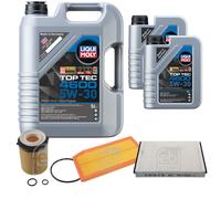 Febi Controllo Set 7L Motore Liqui Moly Top Tec 4600 5W-30 per Mercedes C.