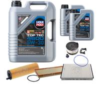 Febi Controllo Set 7L Motore Liqui Moly Top Tec 4600 5W-30 per Mercedes e .