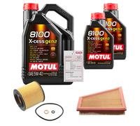 FEBI Controllo Set 7L MOTUL 8100 X-CESS 5W-40 Per BMW X1 XDRIVE20I XDRIVE28I