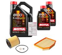 FEBI Controllo Set 7L MOTUL 8100 X-CESS 5W-40 Per BMW Z4 Coupe 3.0 Si 2.5i