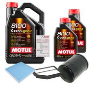 FEBI Controllo Set 7L MOTUL 8100 X-CESS 5W-40 Per Honda CR-V III 2.0I-VTEC