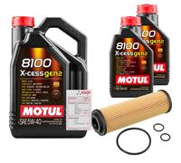FEBI Controllo Set 7L MOTUL 8100 X-CESS 5W-40 Per Mercedes-Benz C-Klasse