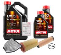 FEBI Controllo Set 7L MOTUL 8100 X-CESS 5W-40 Per Mercedes-Benz E-Klasse