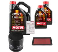 FEBI Controllo Set 7L MOTUL 8100 X-CESS 5W-40 Per Nissan Murano II 3.5 4x4