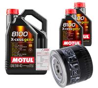 FEBI Controllo Set 7L MOTUL 8100 X-CESS 5W-40 Per Volvo C70 I Coupe
