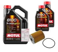 FEBI Controllo Set 7L MOTUL 8100 X-CESS 5W-40 Per VW Sharan 2.8 VR6