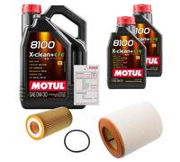 FEBI Controllo Set 7L MOTUL 8100 X-CLEAN 0W-30 Per Audi A7 Sportback 3.0 TDI