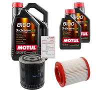 FEBI Controllo Set 7L MOTUL 8100 X-CLEAN 0W-30 Per Audi A8 3.0
