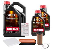 FEBI Controllo Set 7L MOTUL 8100 X-CLEAN 0W-30 Per BMW X6 M50d