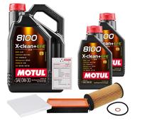 FEBI Controllo Set 7L MOTUL 8100 X-CLEAN 0W-30 Per BMW X6 xDrive30d